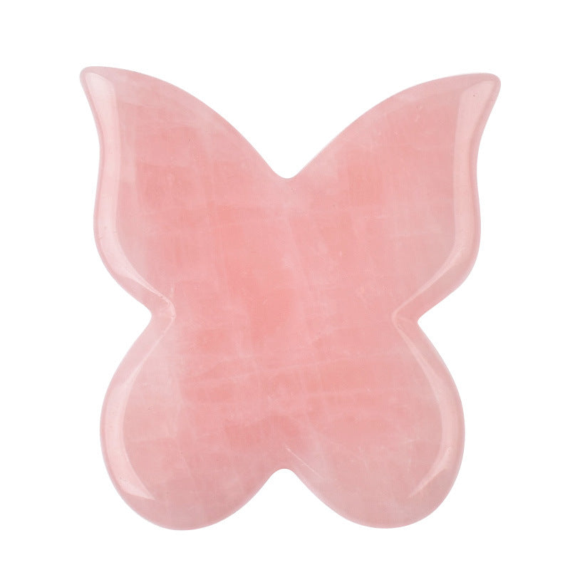 Rose Quartz Gua Sha, 14 Shapes, picture 4