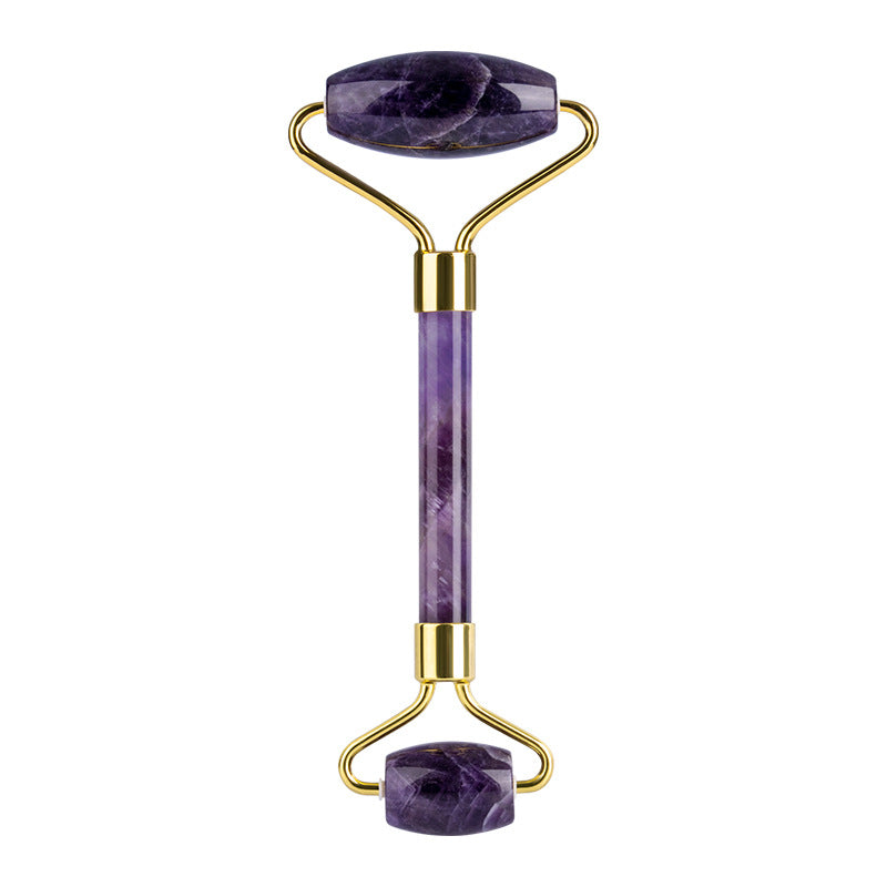 Amethyst Facial Roller and Gua Sha, picture 4