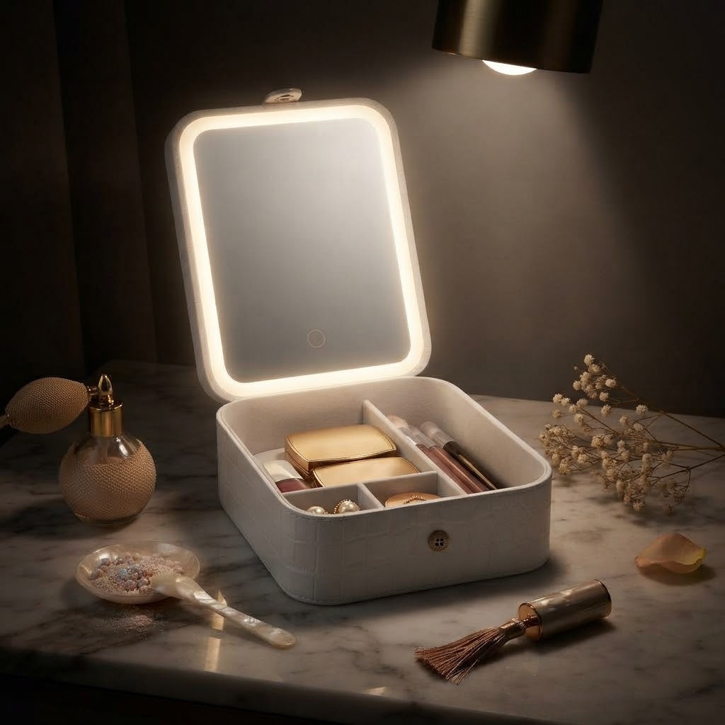 Makeup Case with LED Mirror, picture 3