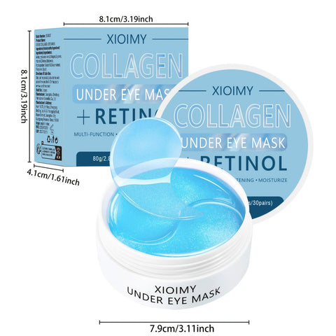 Collagen and Retinol Eye Mask Patches 60pcs