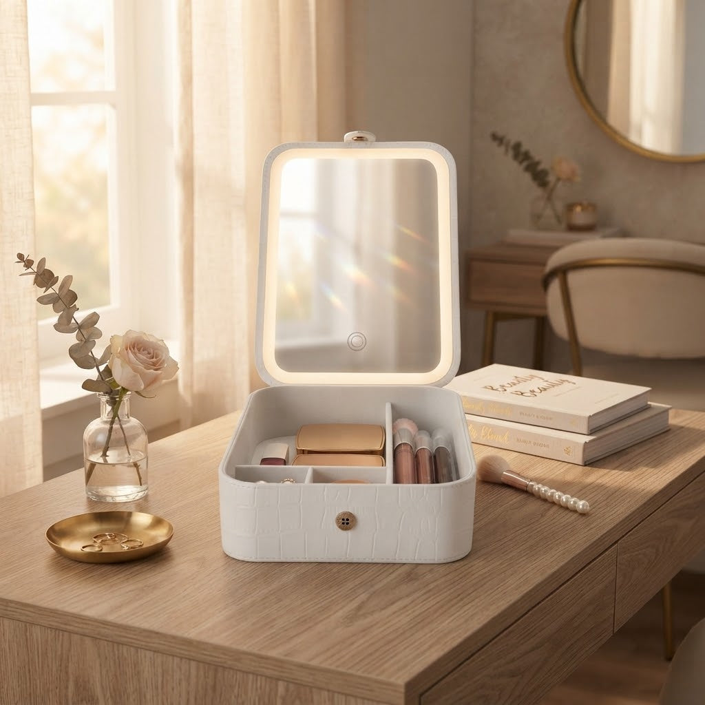 Makeup Case with LED Mirror, picture 2