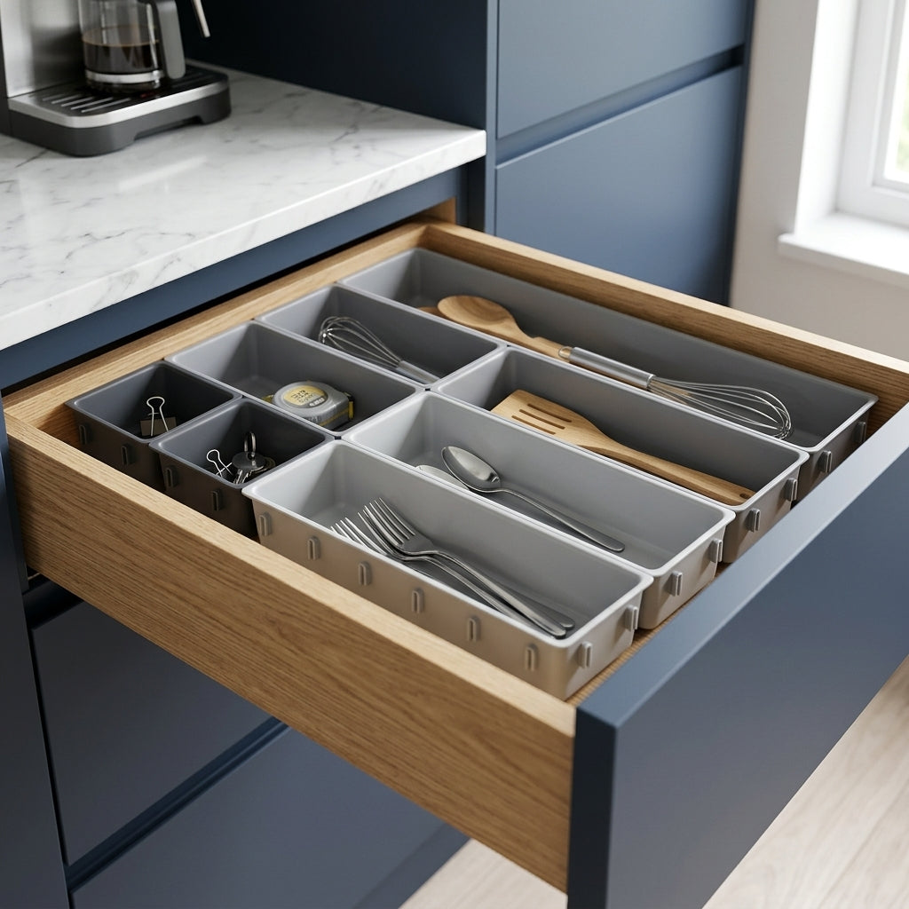 Seven-Piece Drawer Organiser Set, picture 2