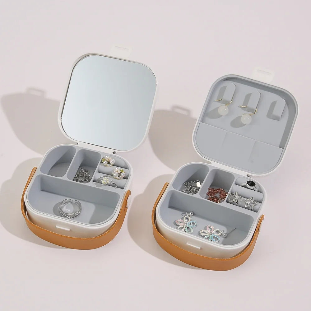 Mini Jewellery Box With Mirror, picture 2