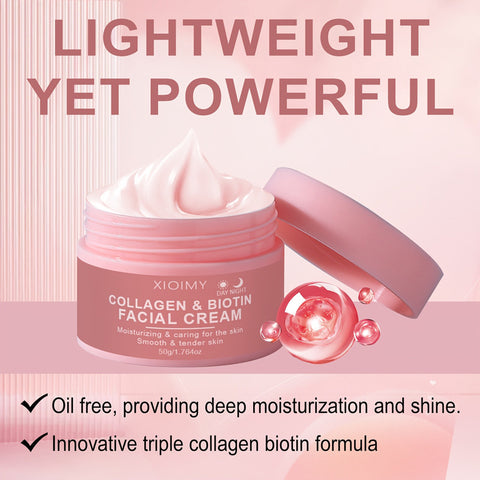 Collagen Biotin Day and Night Face Cream 50g