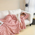ZEVA Faux Rabbit Fur Blanket — Soft Double-Sided Plush | Winter Essential