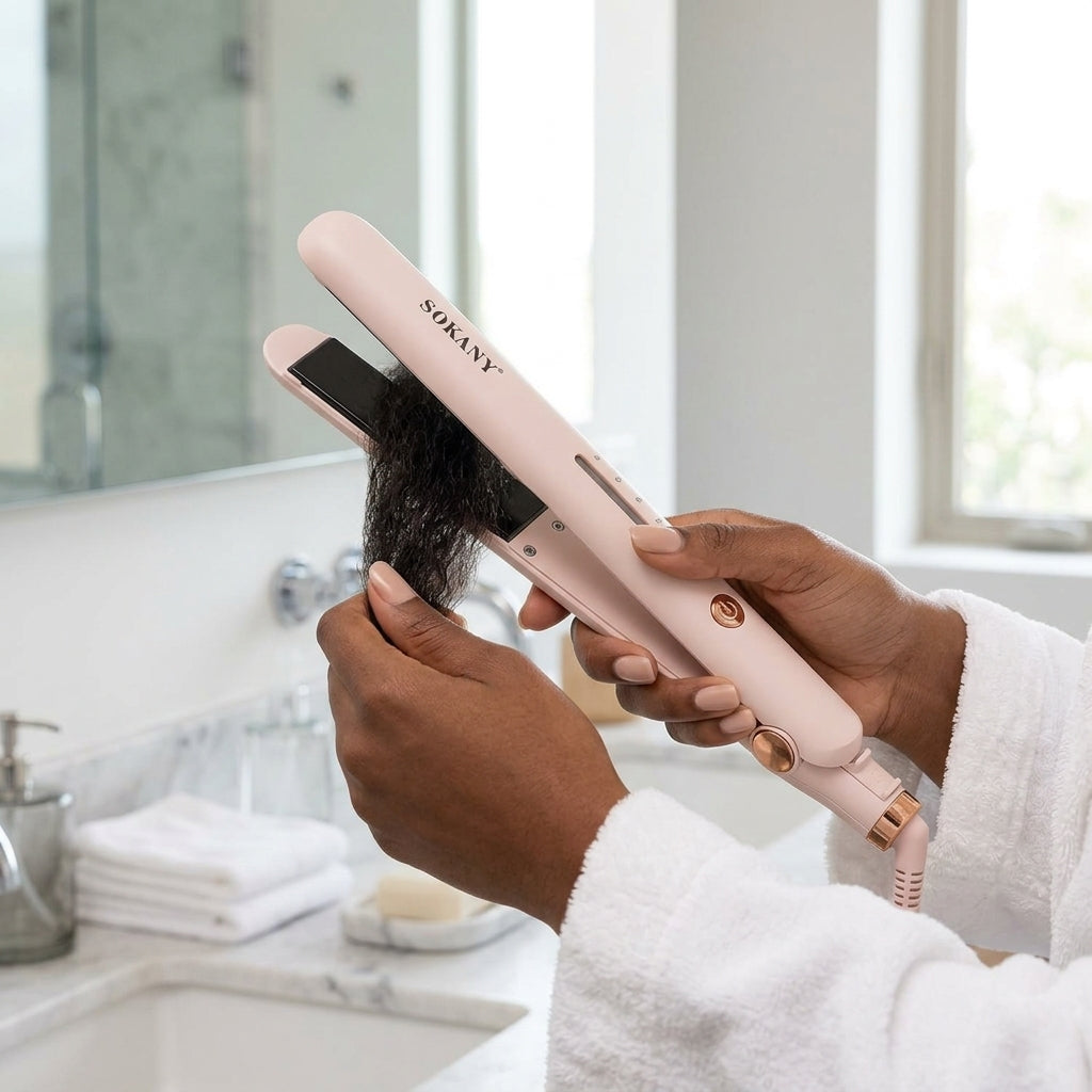 Blush Pink Hair Straightener, picture 4
