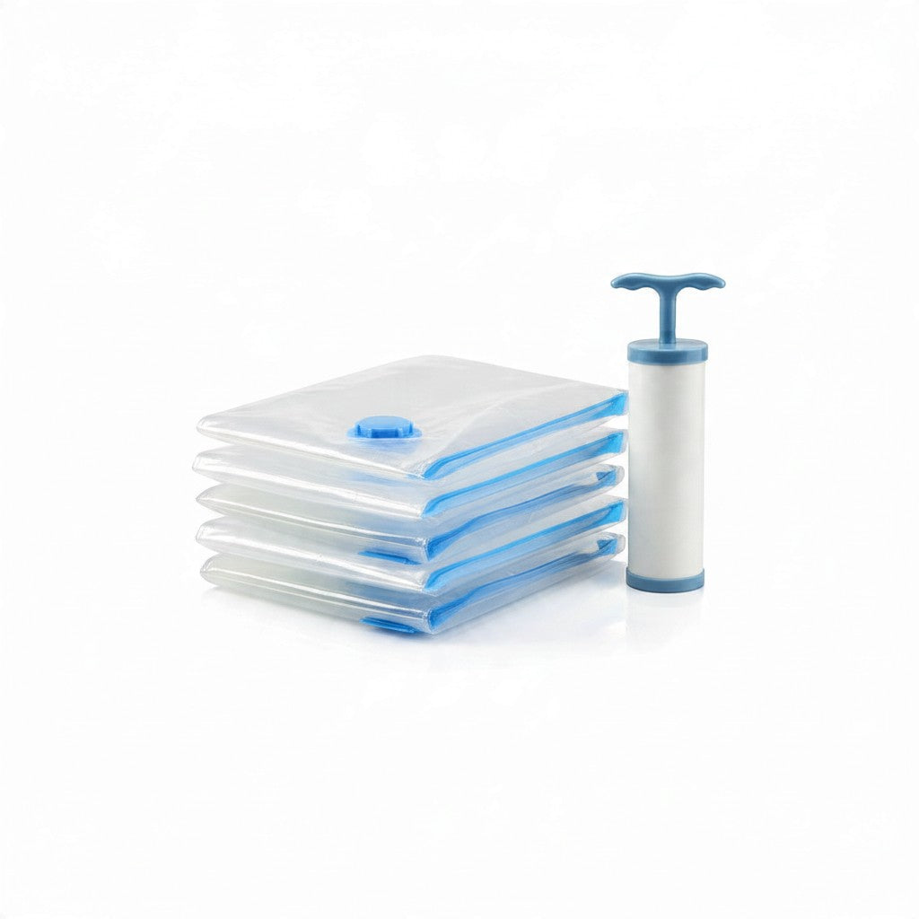 Vacuum Storage Bags with Hand Pump